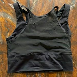 Lululemon high neck mesh bra